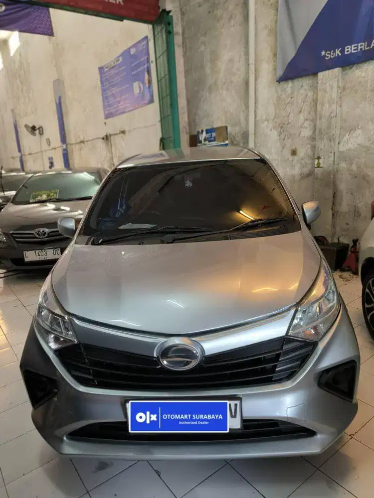 DAIHATSU 2021 SIGRA X 1.2 AT SILVER MURAH OTOMART 286 KENJERAN