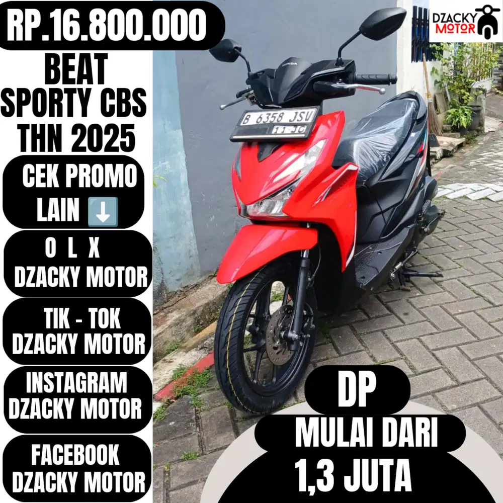 BEAT SPORTY CBS 2025 SECOND LIKE NEW