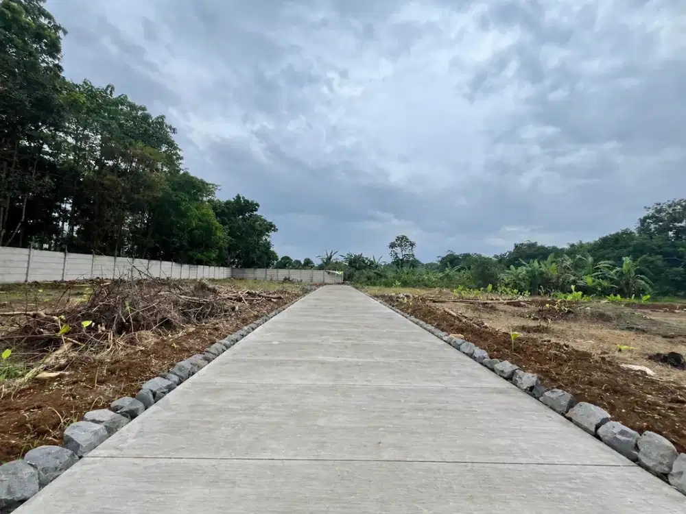 Cicilan 12x Tanpa Bunga Dijual Murah Tanah Kavling Dekat Stasiun Jatake, SHM