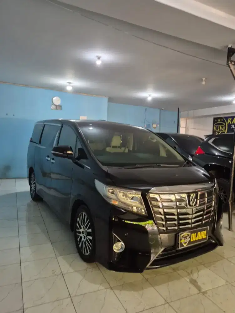 Toyota Alphard G Luxury ATPM 2016/2017,Harga Murah Bebas Laka & Banjir