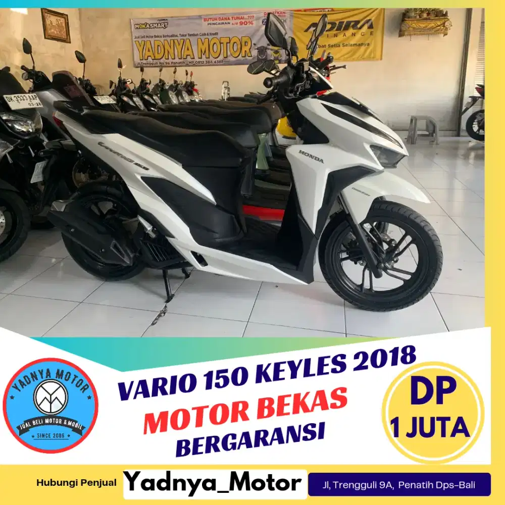 VARIO 150 KEYLES 2018/YADNYA MOTOR