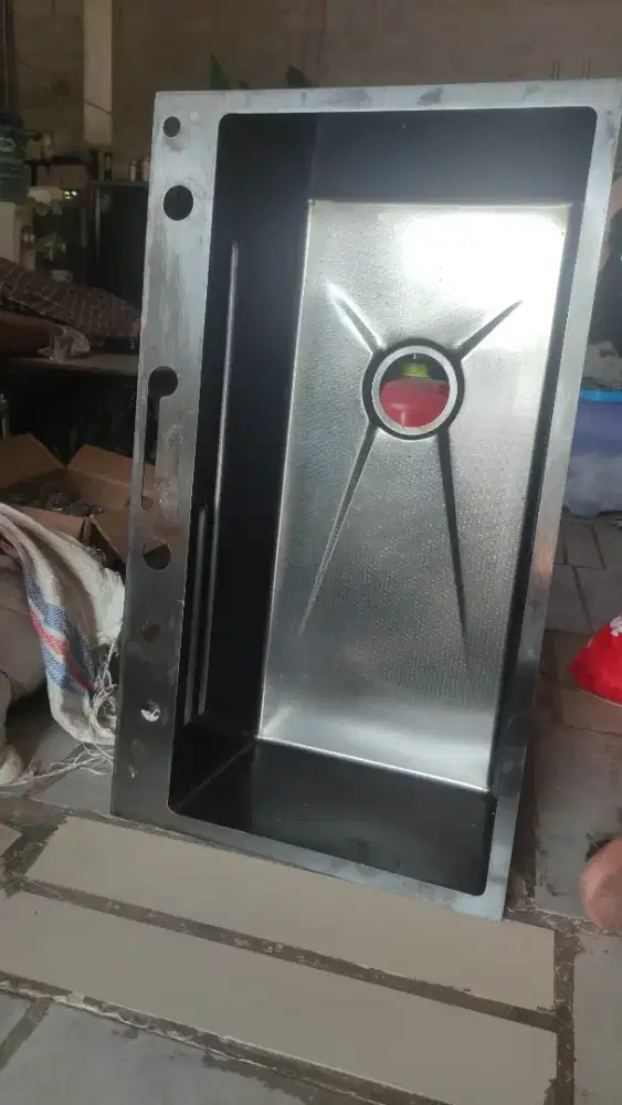 WESTAFEL SINK STAINLESS 80x46x21 BEKAS SEKEN