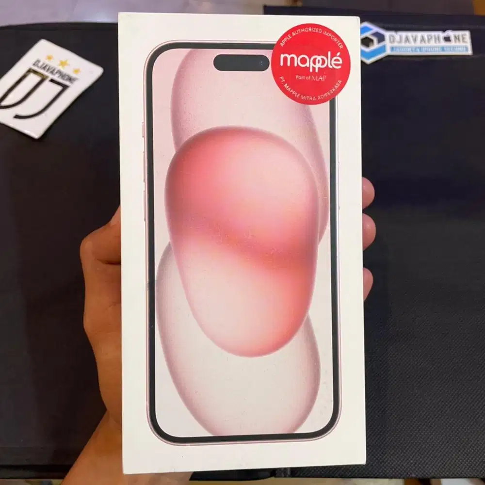 iPhone 15 Pink 128GB NEW Segel Garansi Resmi iBox 1 Tahun