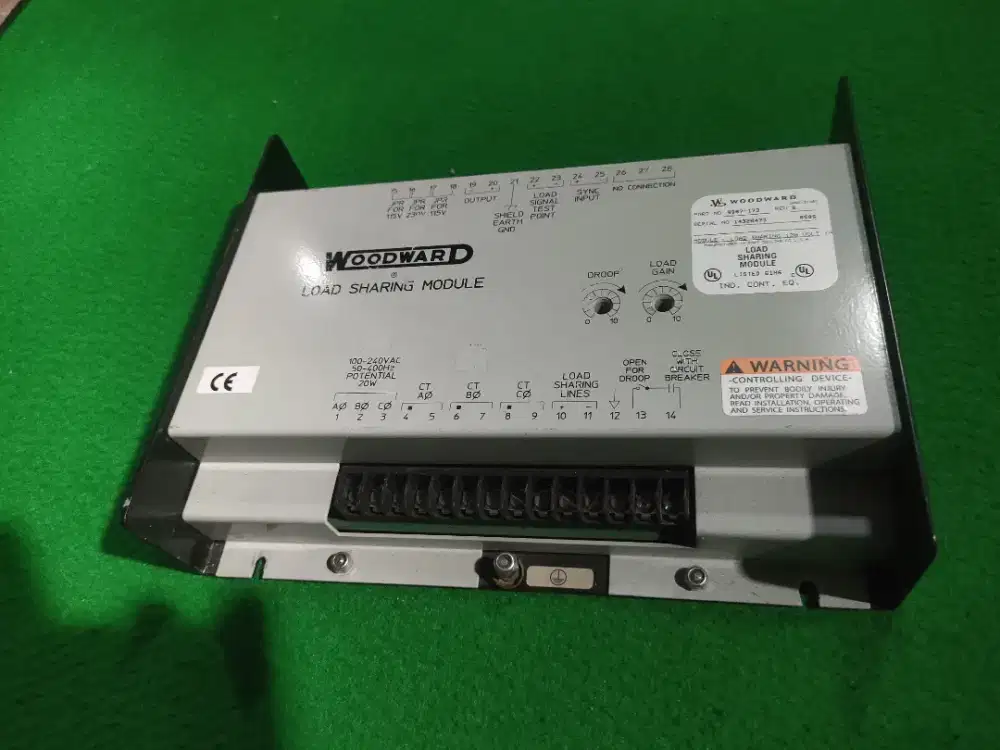Woodward Load Sharing module 9907 173 Rev B