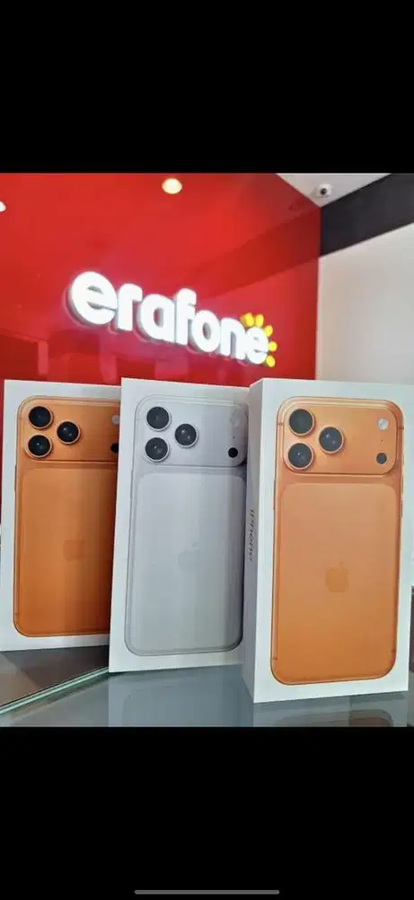 Ready Iphone 17ROMAX ORANGE dan SILVER