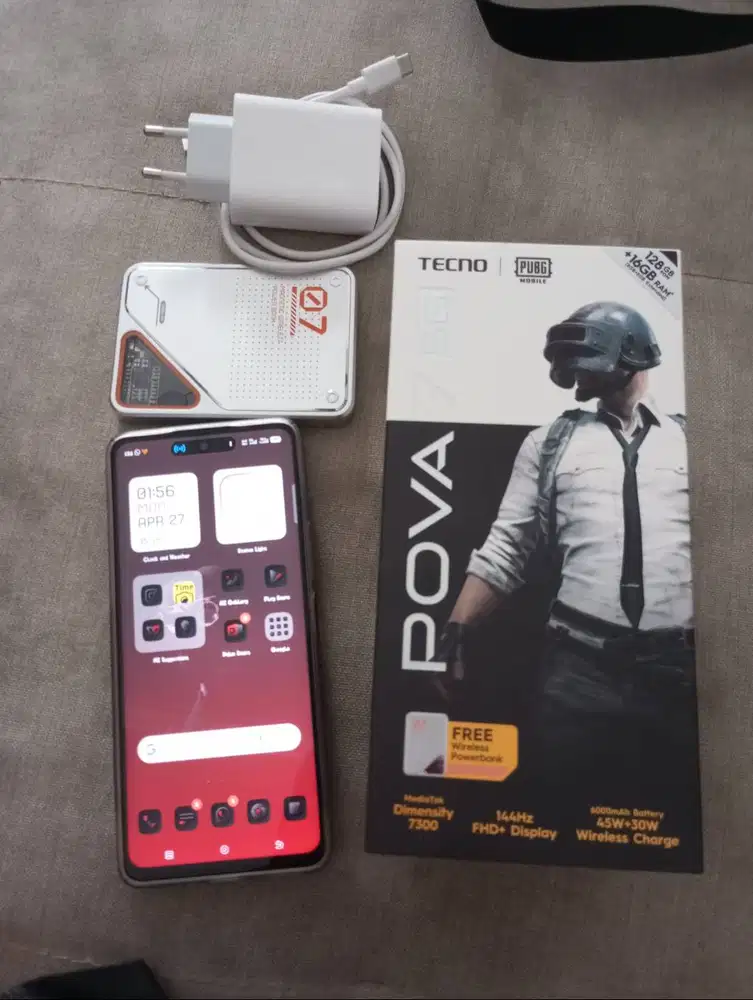 Tecno Pova 7 5G 8/128 mulus fullset