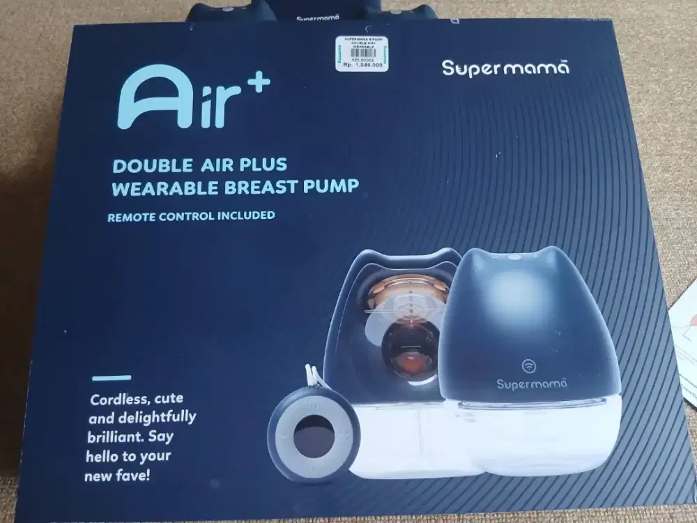 Supermama wearable breast pump (pompa ASI)