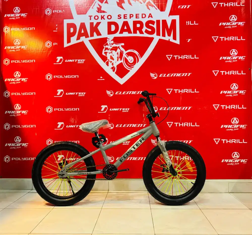 Sepeda BMX Foster ban besar rem cakram