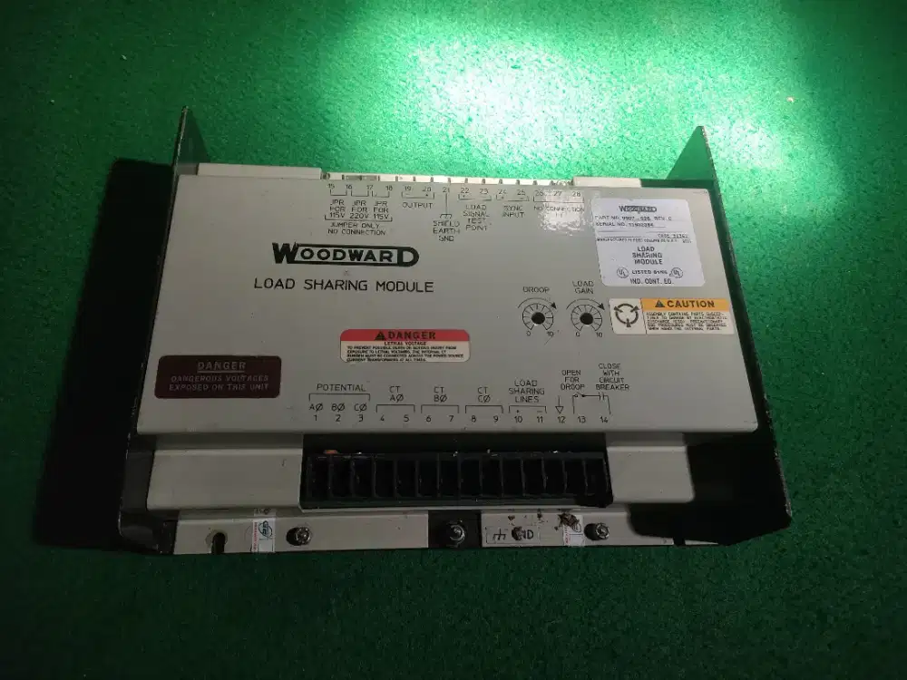 Woodward load sharing module 9907 026 Rev C