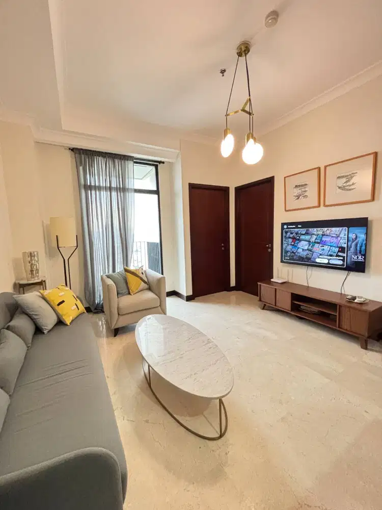 Disewakan 2 Bedroom Fully Furnished Minimalist at Permata Hijau Suites