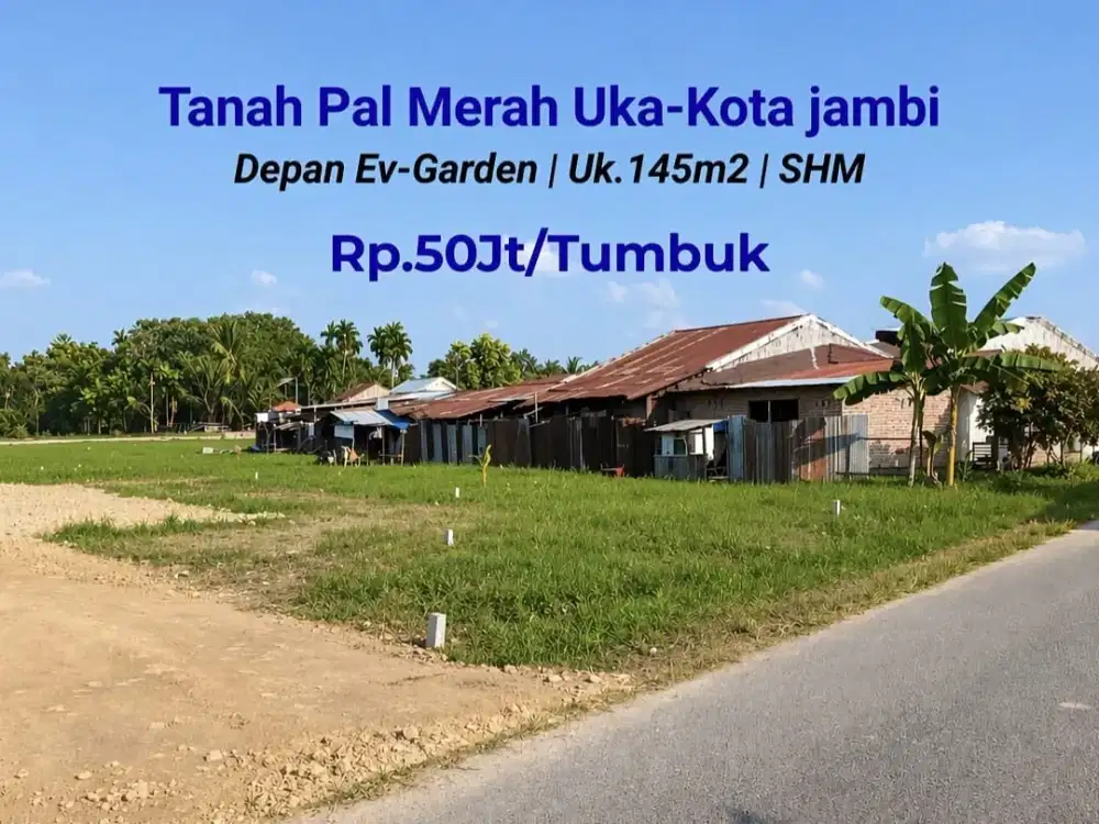 Tanah Pall Merah Uka Kota Jambi Dekat Xaverius