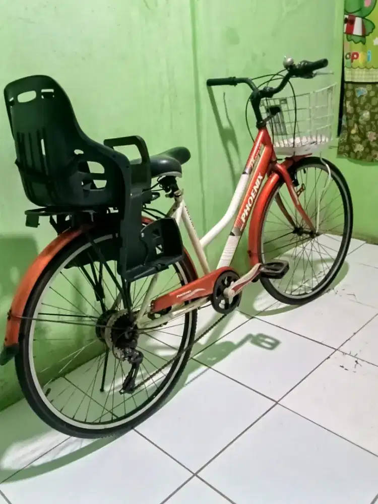 Sepeda Kumbang + Boncengan Anak