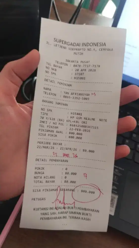 realme note 70 4/128 lengkap