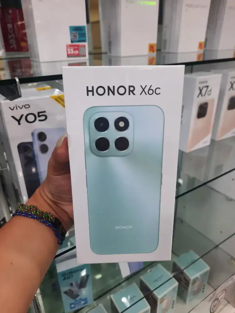 HONOR X6C RAM 6/256 NEW TERMURAH