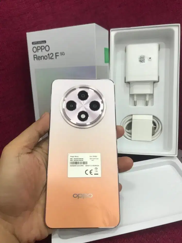 Oppo reno 12f 5G 12+12/512GB fullset mulus