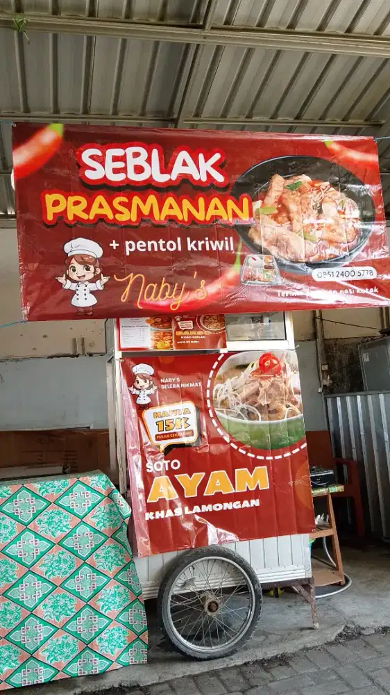 D cari cewek yg mau jaga Stan seblak