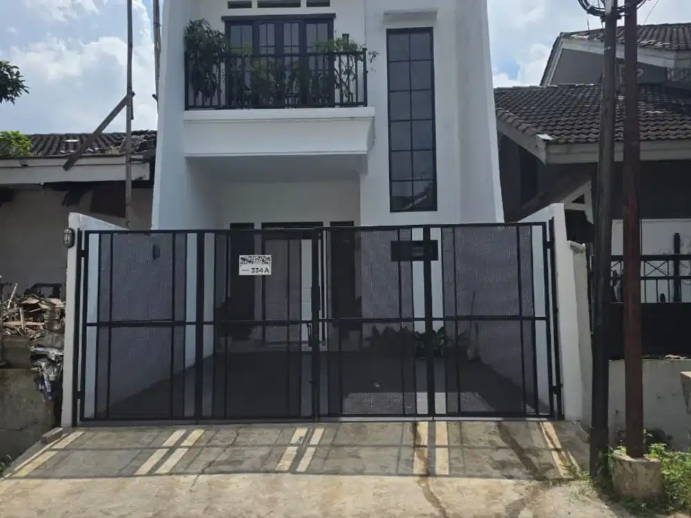 Rumah Baru Siap Huni 2 Lantai Harga Best Price Kualitas Premium Lokasi Dekat Tol di Cinere Depok