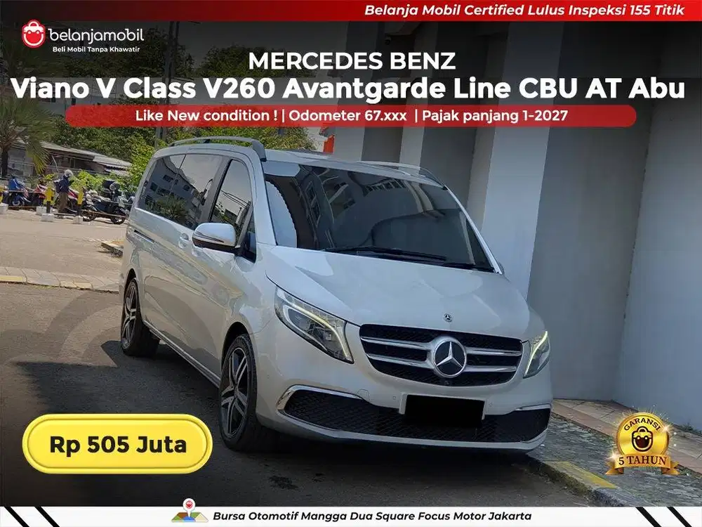 [ LOW KM ] Mercedes Benz Viano V Class V260 V 260 Avantgarde 2020 2021