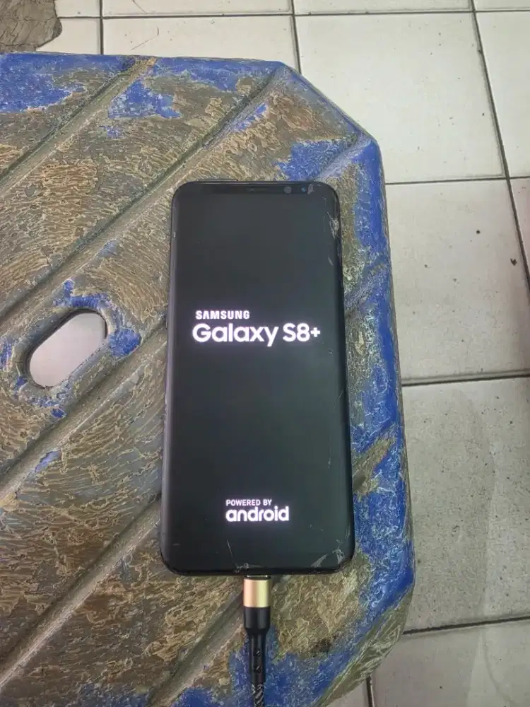 Samsung Galaxy S8+ Seken (Hanya Unit Saja)No Tombol Volume No Charger