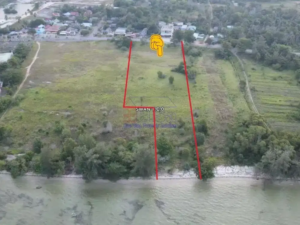 Lahan Pantai Pasir Putih Trikora Bintan – SHM, Garis Pantai 150m, Lokasi Strategis di Zona Wisata Utama