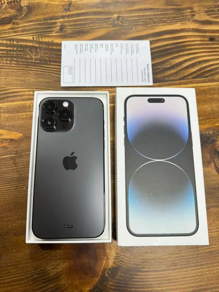 Iphone 14 ProMax 256gb sapace black ex digimap resmi