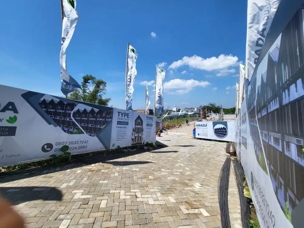 Cluster kost premium kota Malang Merjosari bangunan baru