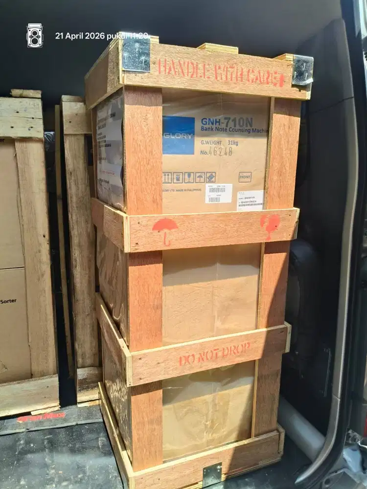 Mesin Hitung Uang Glorry GNH 710 Baru Garansi Resmi Glorry