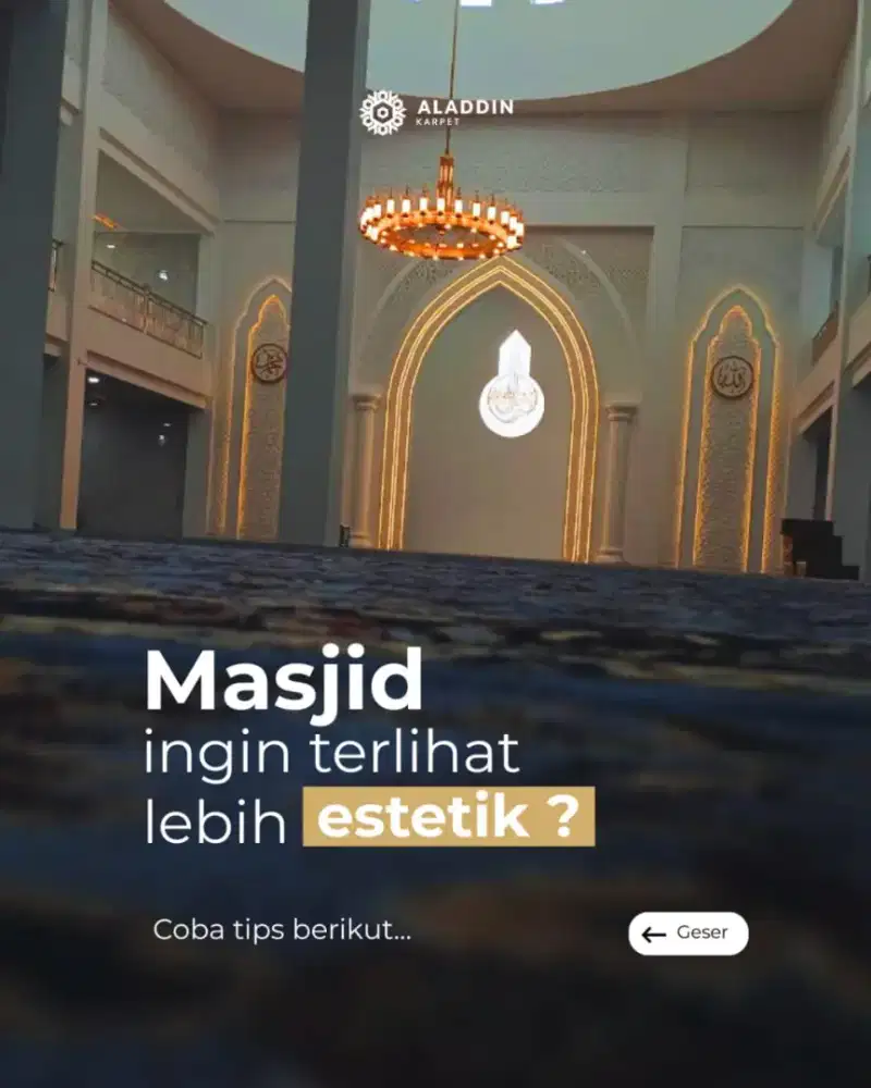 Karpet Masjid Semi Import Termurah langsung dari gudangnya