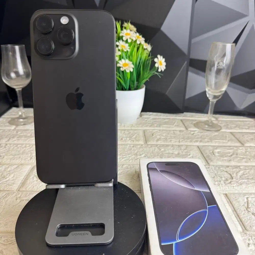 iphone 16 pro max 256gb Ibox Garansi On BH 100% murah bisa COD dan TT