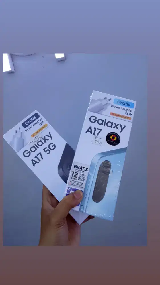 Samsung A17 series segelboc geransi resmi