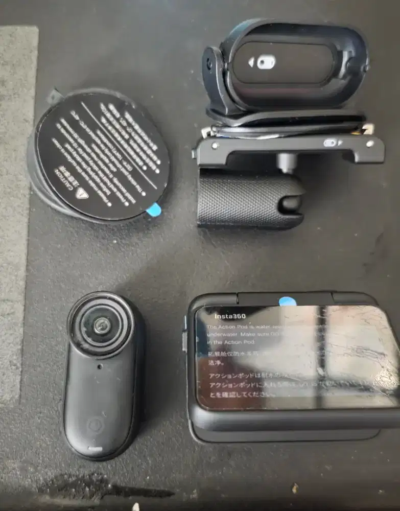 Jual Action Cam / kamera INSTA360 GO 3S mulus kumplit