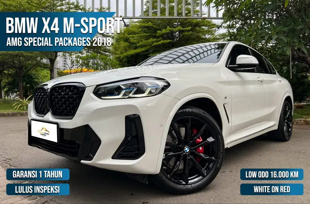 BMW X4 xDrive30i M Sport 2023 Facelift — Sporty Coupe SUV with Aggress