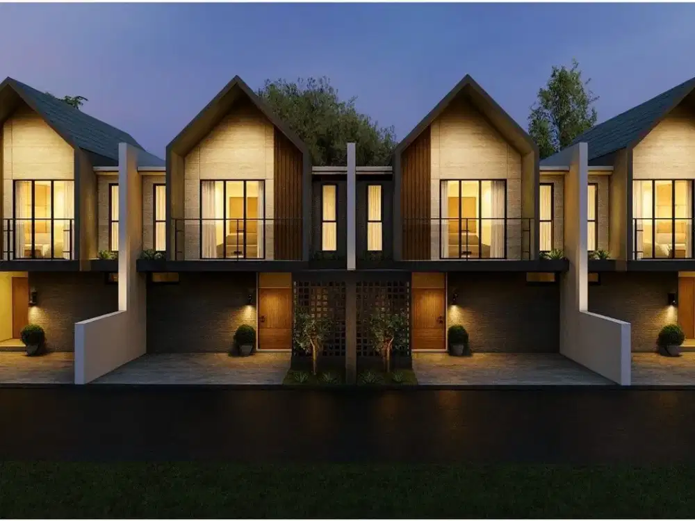 Dekat Pasar Kolombo Rumah Strategis Yogyakarta Gaya Arsitektur Scandinavian Type 90