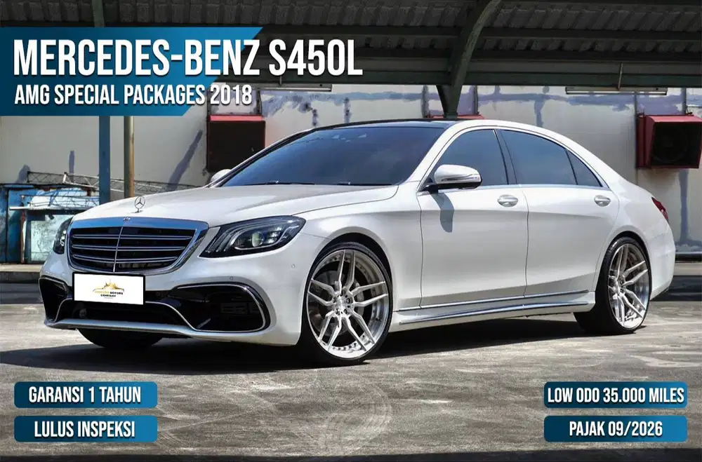 Mercedes-Benz S450L AMG Special Packages 2018 — Luxury Flagship Sedan