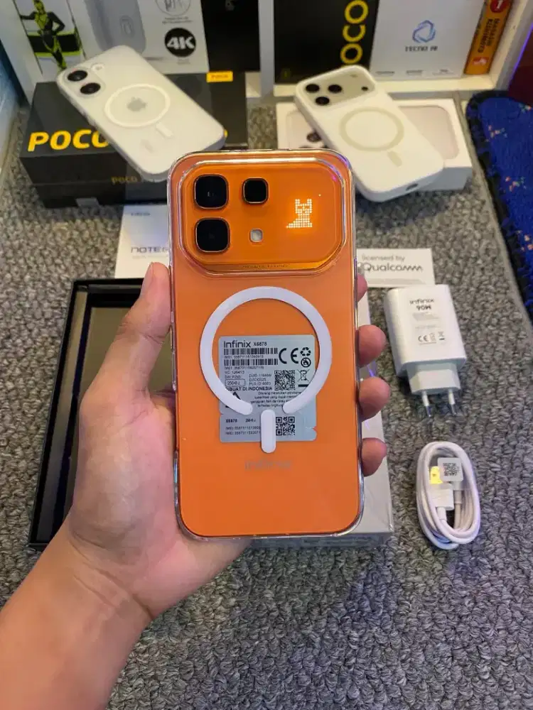 Infinix note 60pro 5G segelbox geransi resmi