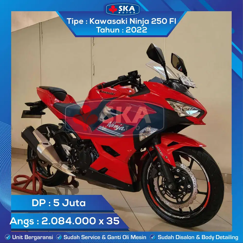 Kawasaki Ninja 250 FI Tahun 2022