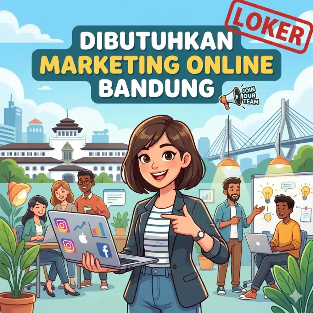 DIBUTUHKAN Marketing Online berpengalaman