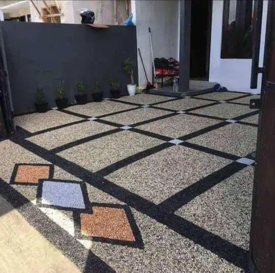 CARPORT BATU SIKAT MINIMALIS