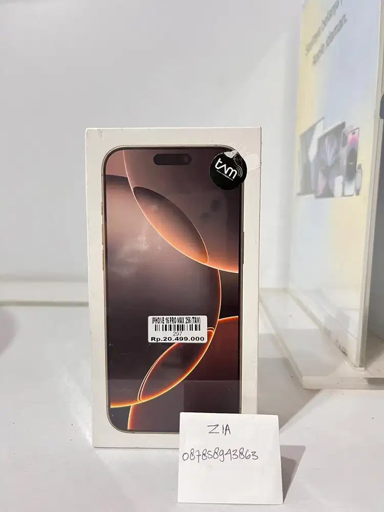 Iphone 16 promax 256gb ATLANTIS DAHSYAT