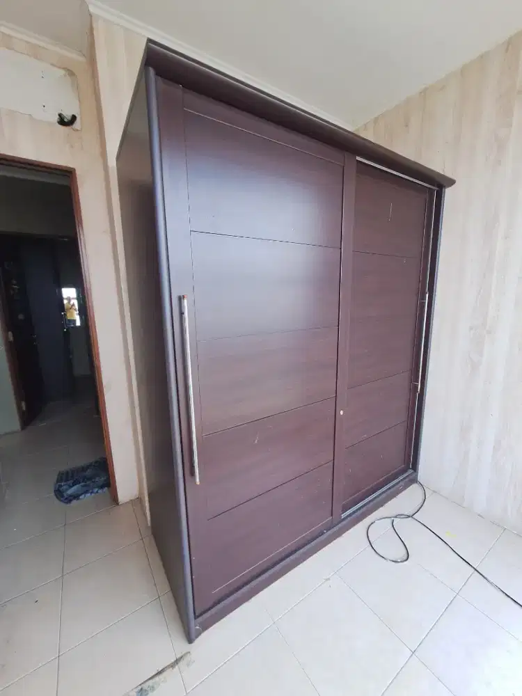 3 Lemari Kayu Bekas Kondisi Baik Mulus