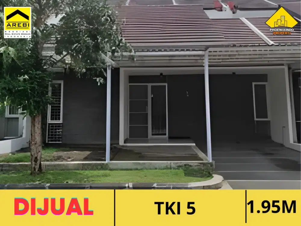 Jual Rumah Minimalis 3 kamar tidur Di TKI 5
