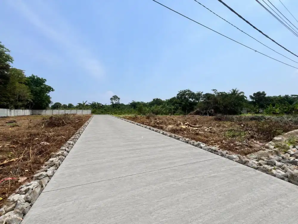 Promo Murah Dimulai1 jt-an Tanah Kavling Strategis Dekat Stasiun Jatake