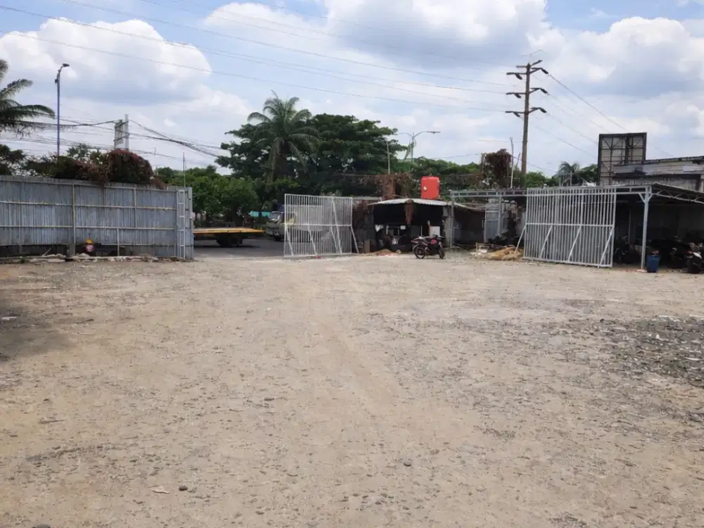 Gudang Kapuk Muara 12x34 915m2 SHM Bisa Akses Kontainer