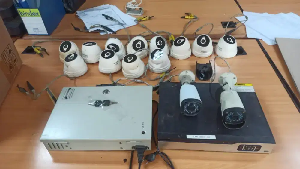 Cctv 16 chanel ex kantoe 1 set all in