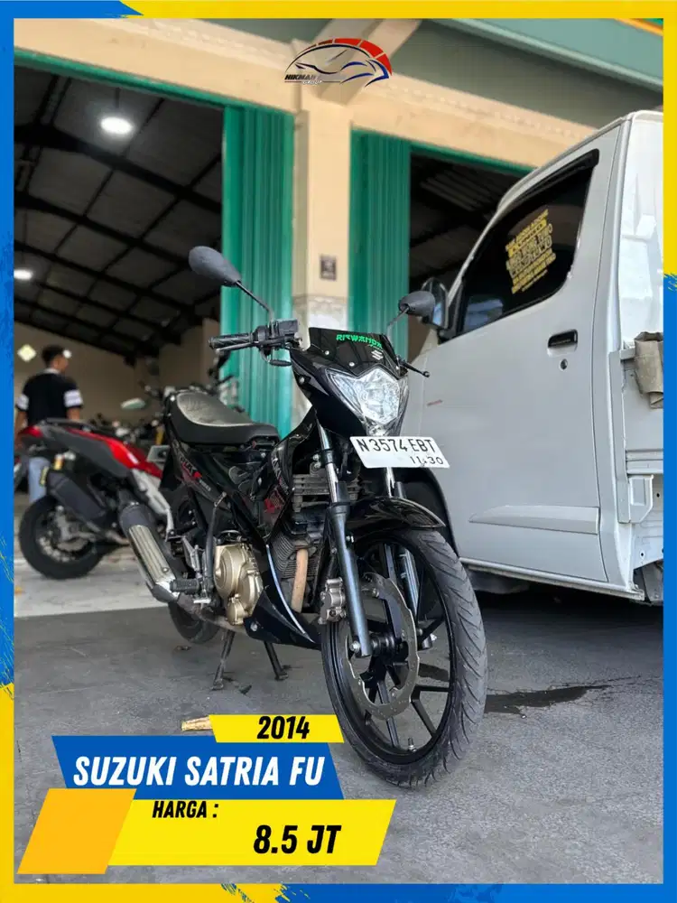 SUZUKI SATRIA FU 2014 GASS MASZEHH HIKMAH MOTOR KEPUH MALANG