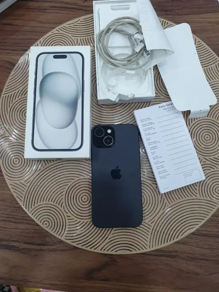 Iphone 15 128gb bh81% ex resmi digimap fullsheet ori