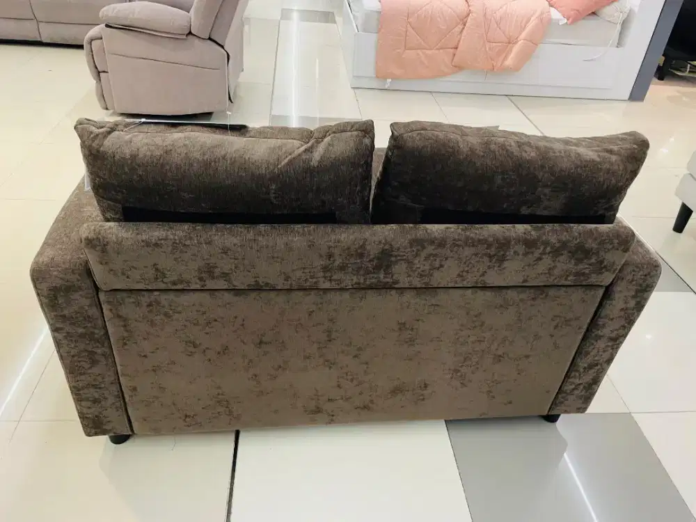NEW TADEO SOFA 2S + STORAGE BROWN