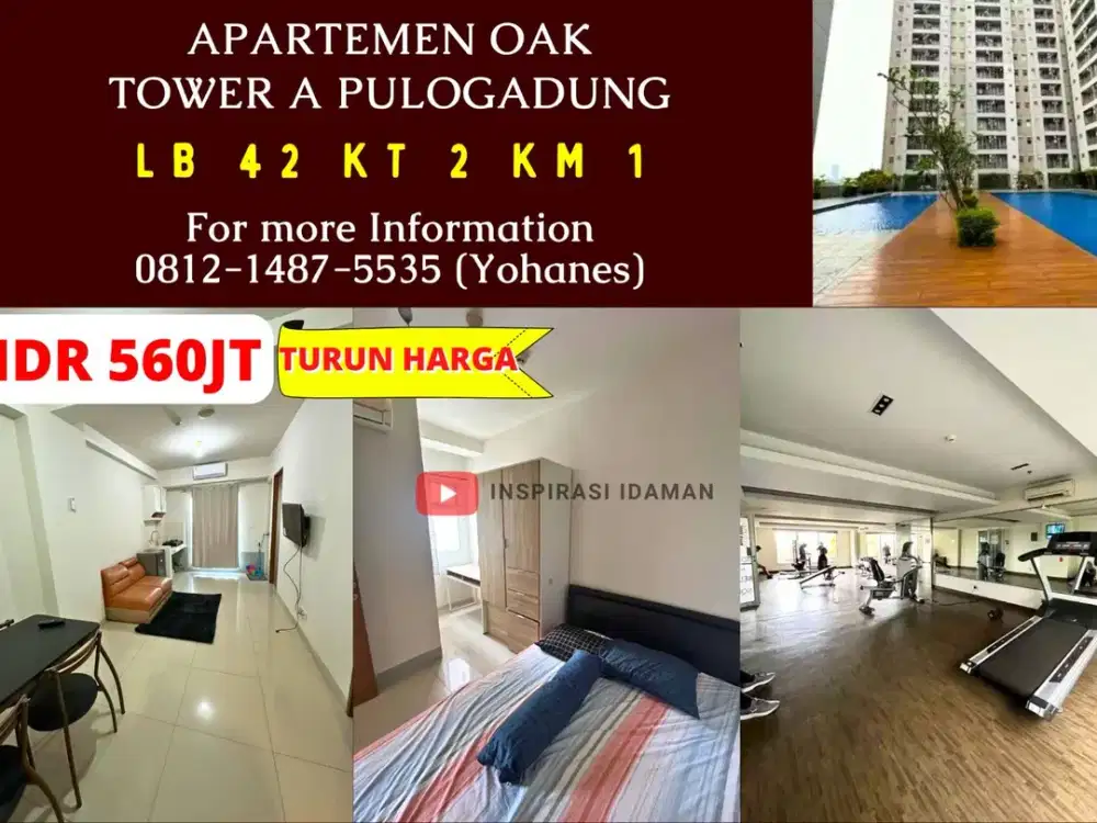 Apartemen Oak Tower A Pulogadung