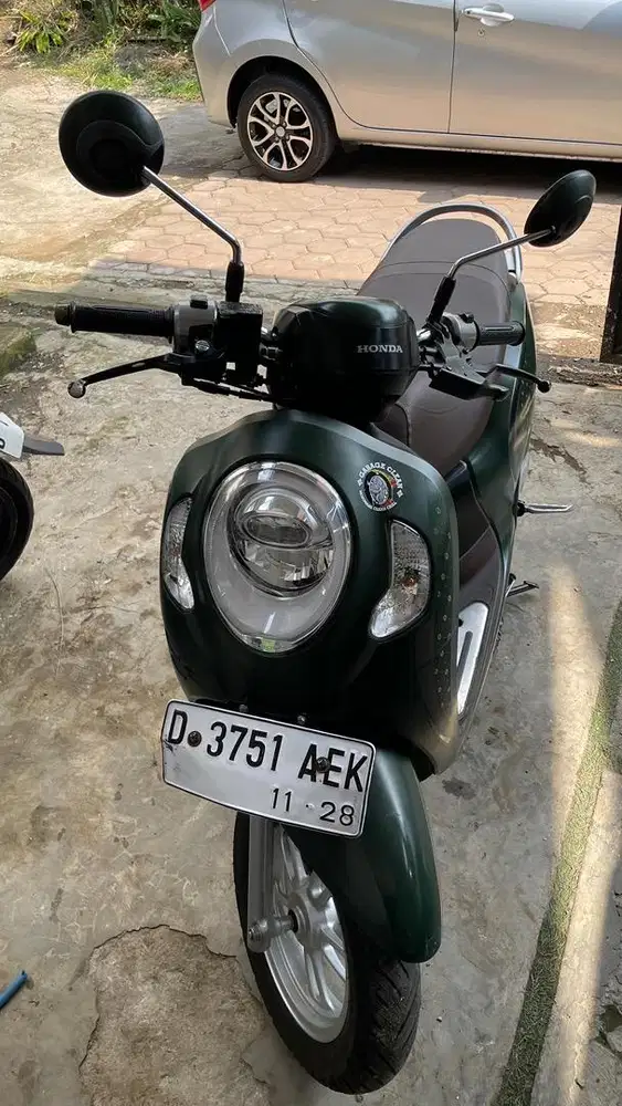 scoopy stylish green
