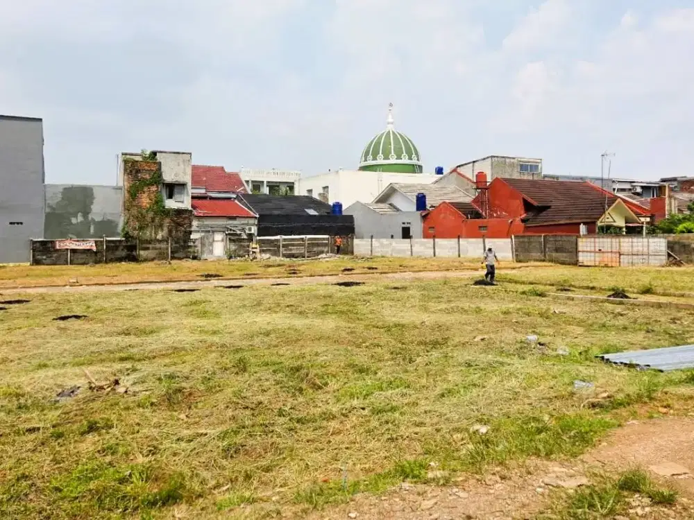 Kavling Row Jalan 6Meter Dalam Perumahan Bebas Banjir Area Bekasi